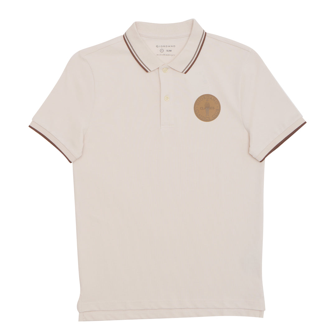 GIORDANO Men's Classic Man Bold Polo (01014232)