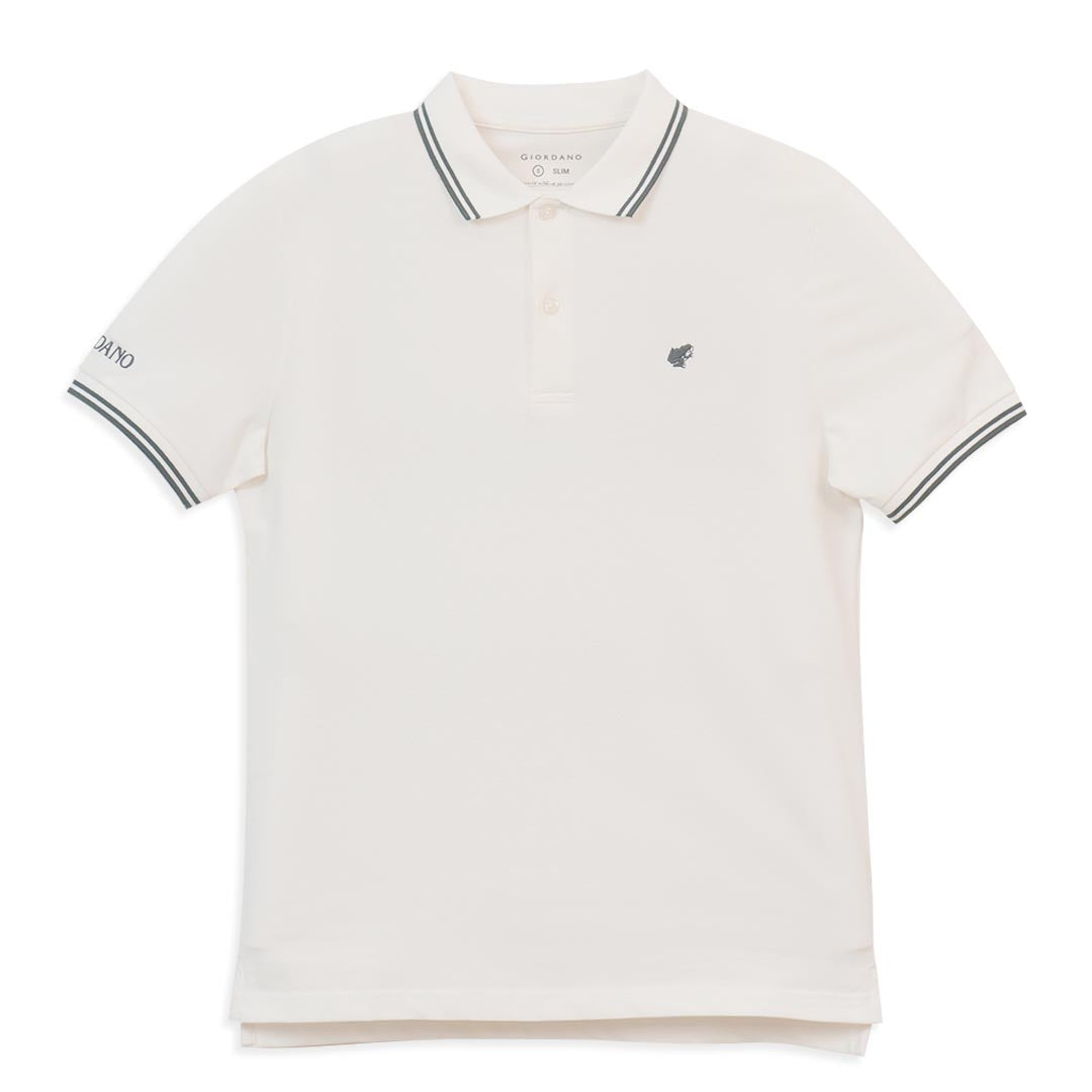 GIORDANO Men's Frog Slim Fit Polo (01016265)