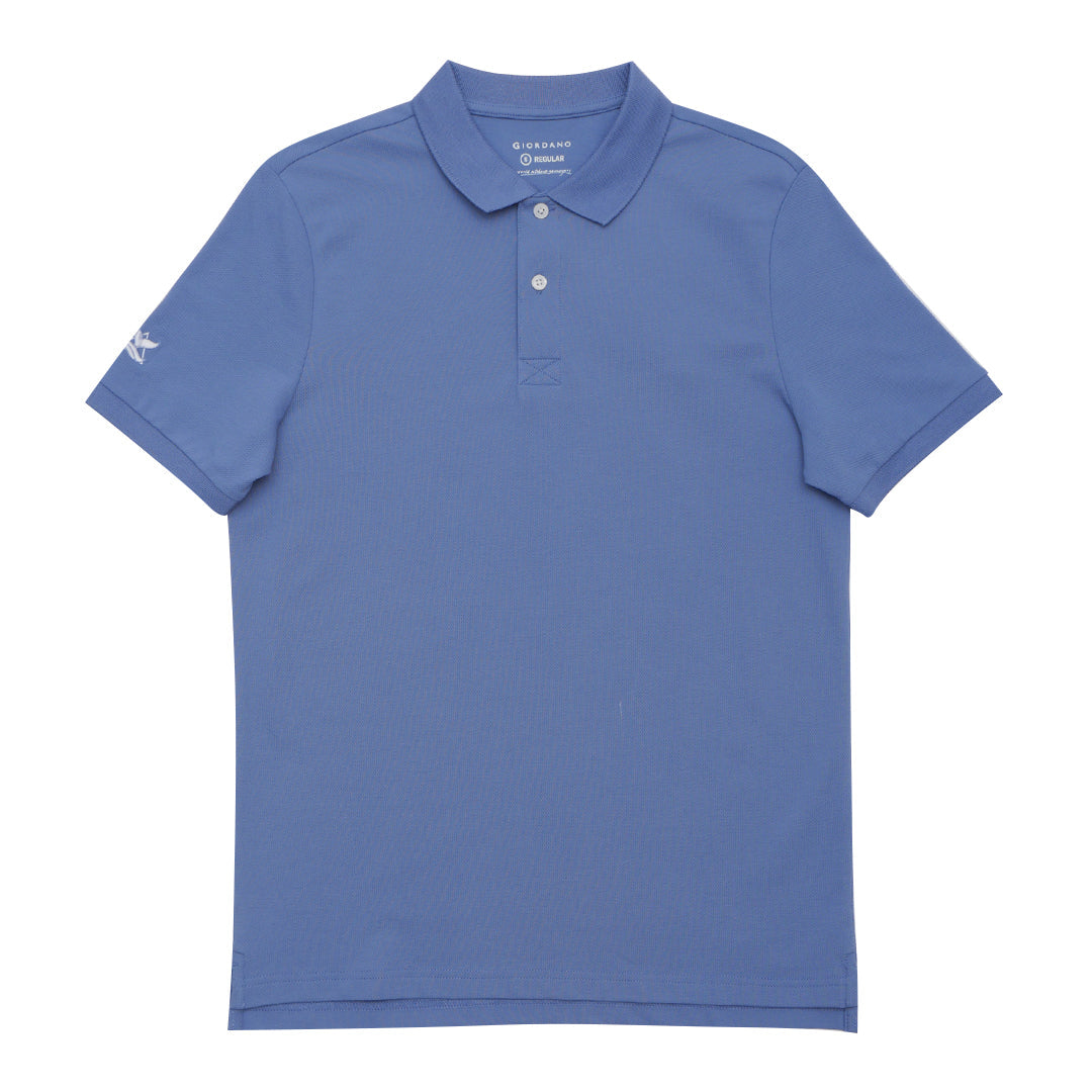 GIORDANO Men's Cotton Lycra Bold Polo (01015242)