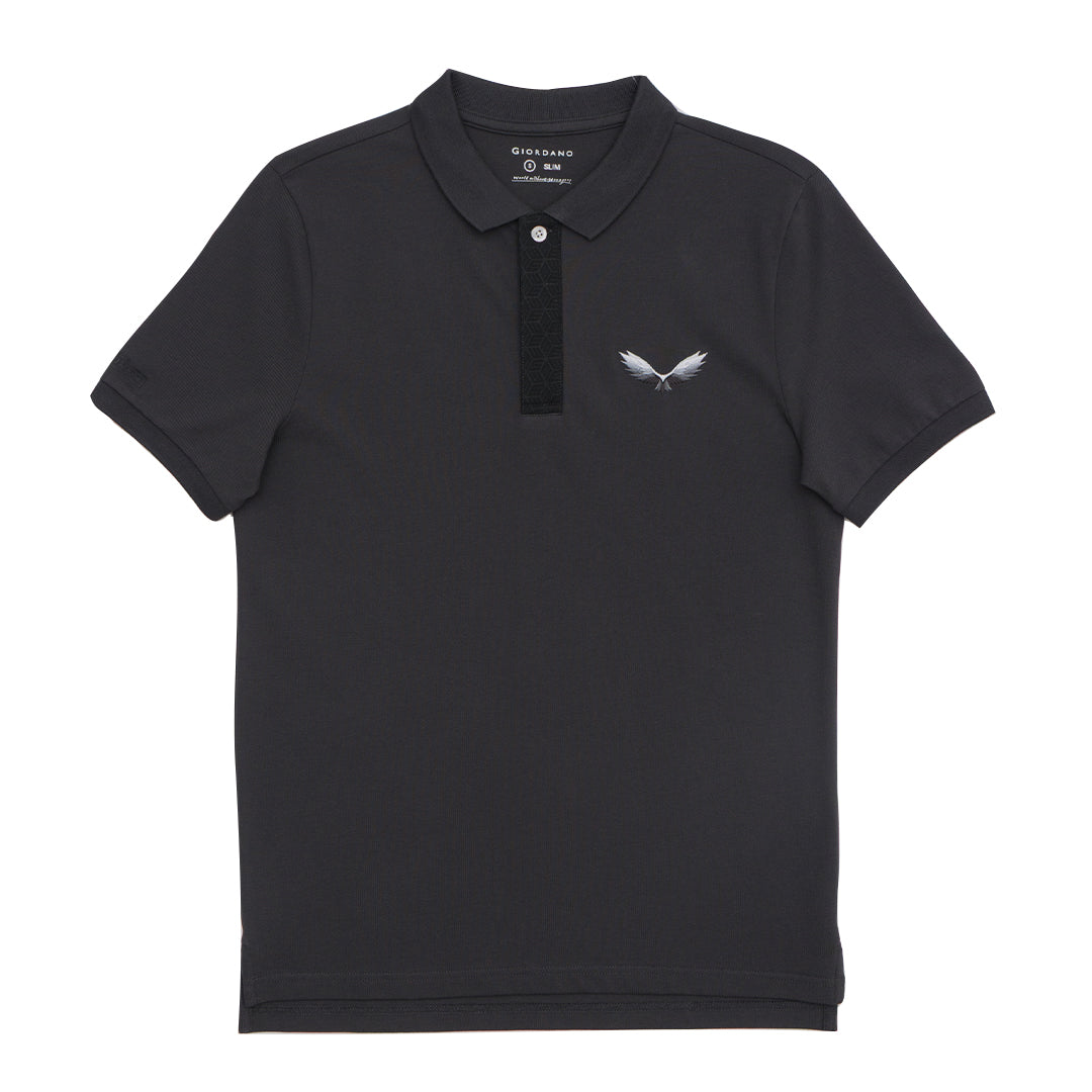 GIORDANO Men's Cotton Lycra Bold Polo (01015232)