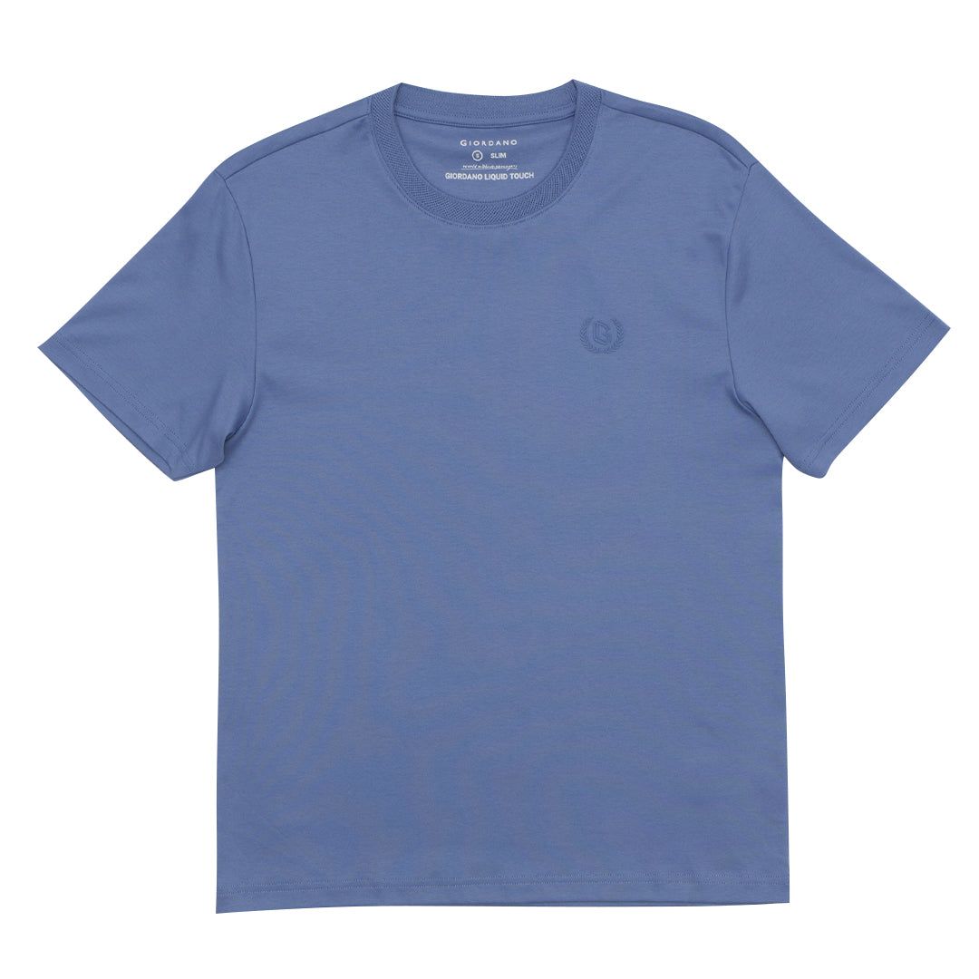 GIORDANO Men's Liquid Touch Crew Neck Tee (01025204)