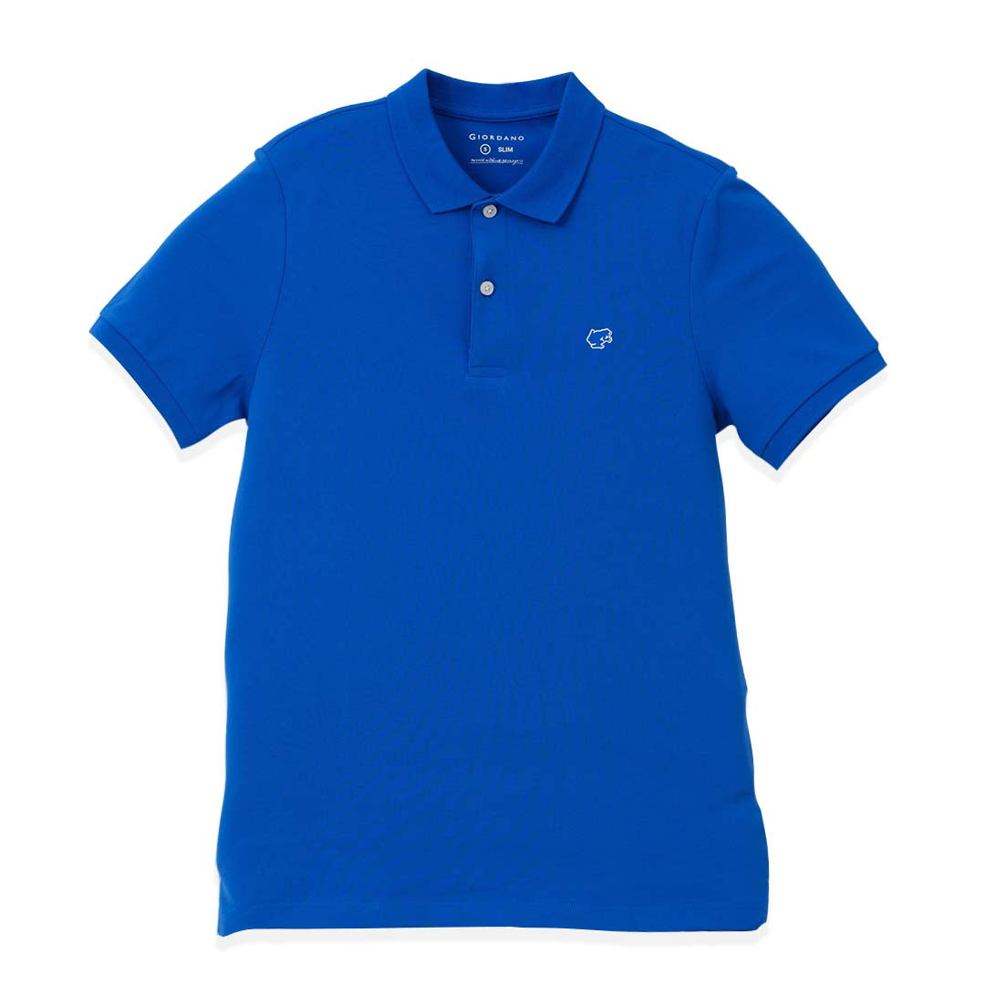 GIORDANO Men's Frog Slim Fit Polo (01016266)