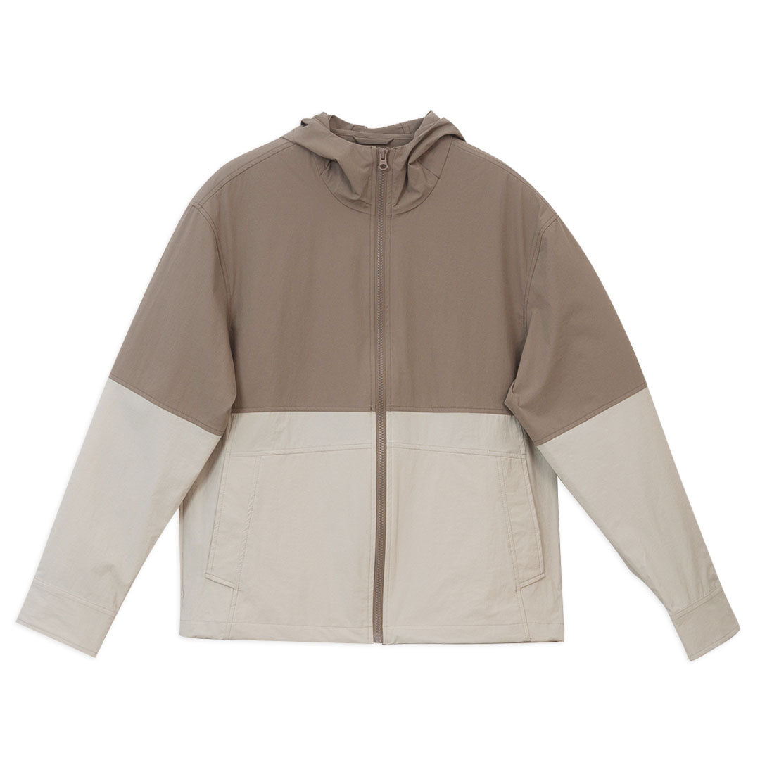 GIORDANO Men's Nylon Spandex Plain Weave Seasonal Fit Windbreaker (01076006)
