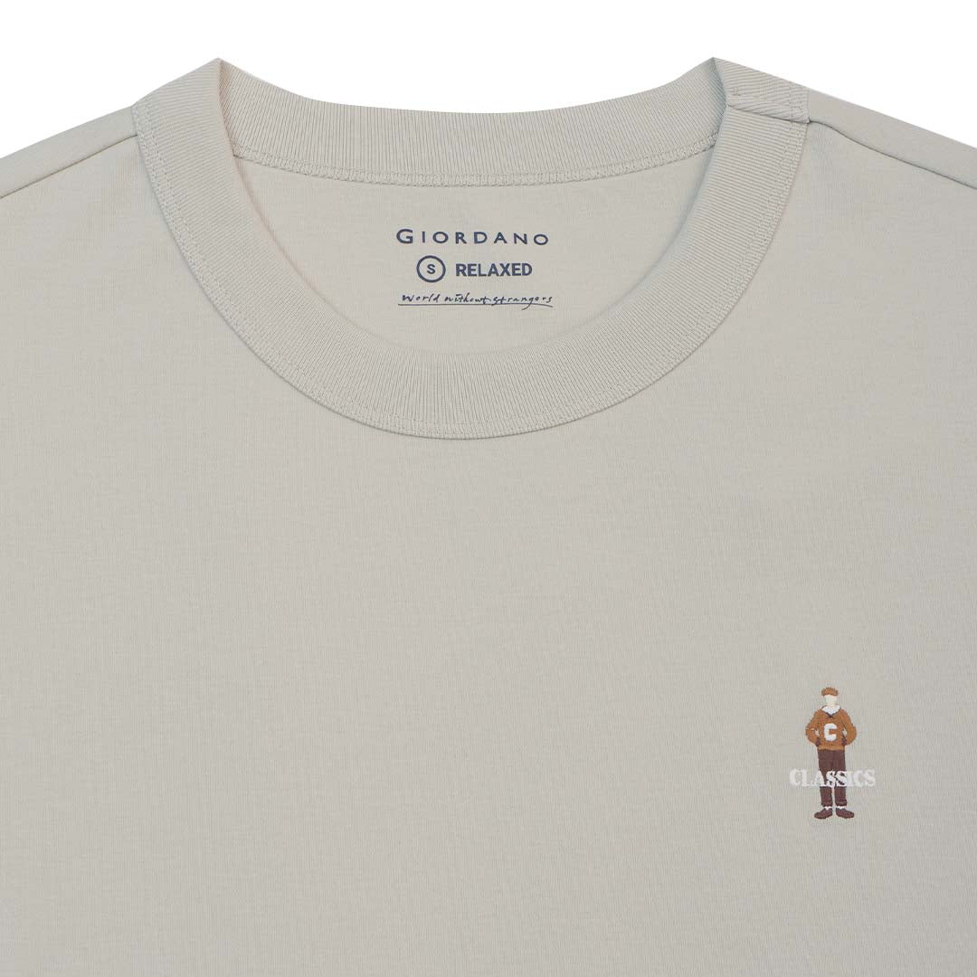 GIORDANO Men's Classics Club Sorona Crew Neck Tee (01025263)