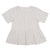GIORDANO Women's Linen Cotton Dobby Round Neck Short Sleeves Comfort Fit Shirt (05345218)