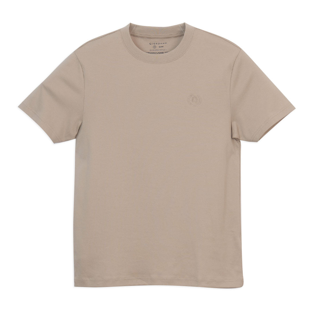 GIORDANO Men's Liquid Touch Crew Neck Tee (01026802)