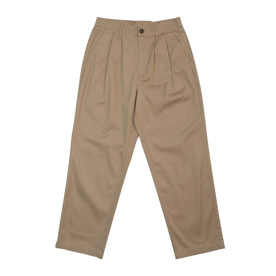 GIORDANO Men's Mid Rise Relax Fit Khakis Pants (01115036)