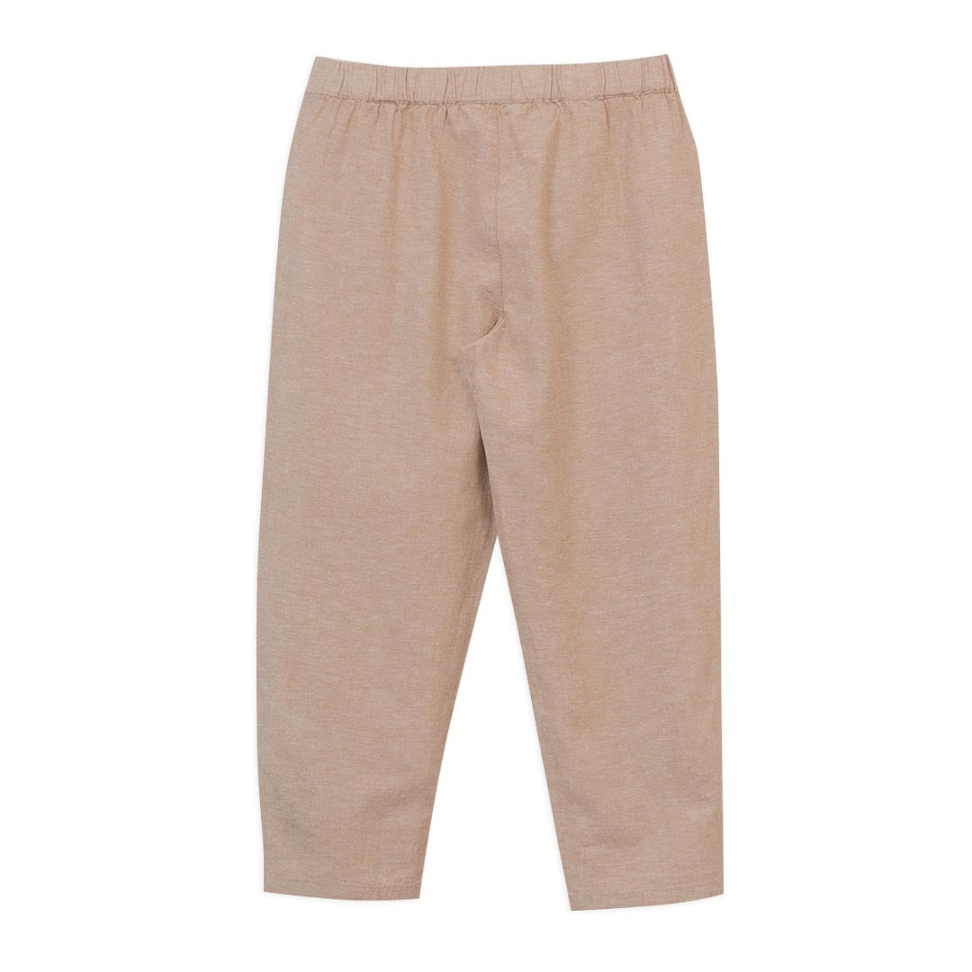 GIORDANO Women's Line Cotton Plain Weave Mid Rise Regular Tapered Fit Audrey Crop Pants (05426228)