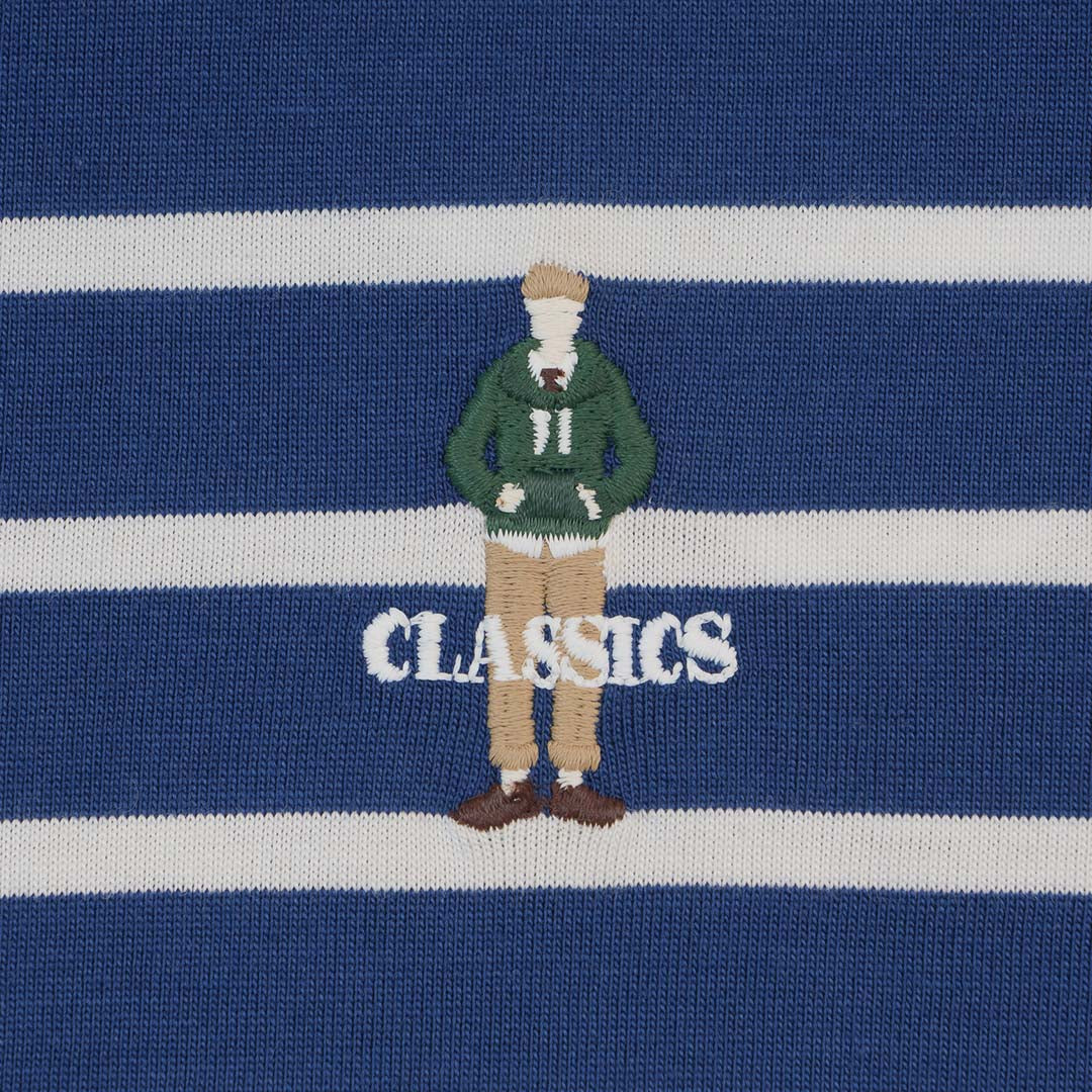 GIORDANO Women's Classic Man Stripe Tee (05325282)