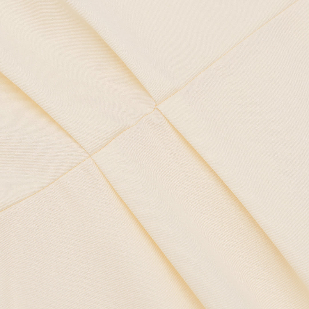 GIORDANO Women's Drape Twill Acute Collar Short Sleeves Comfort Fit Dress (05465001)