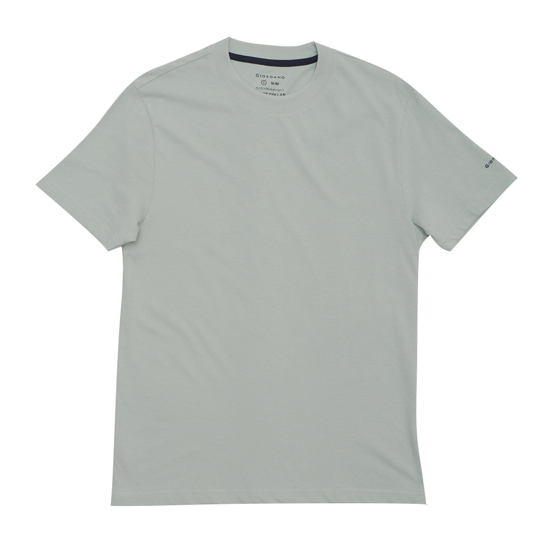Giordano Men's Cotton Jersey Crew Neck Tee (01025750)