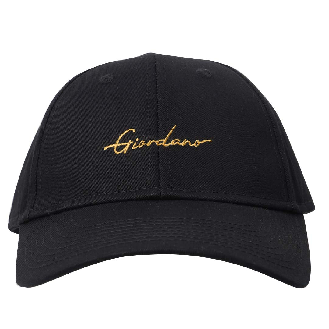GIORDANO Men's Signature Logo Embroidery Cap (01206005)