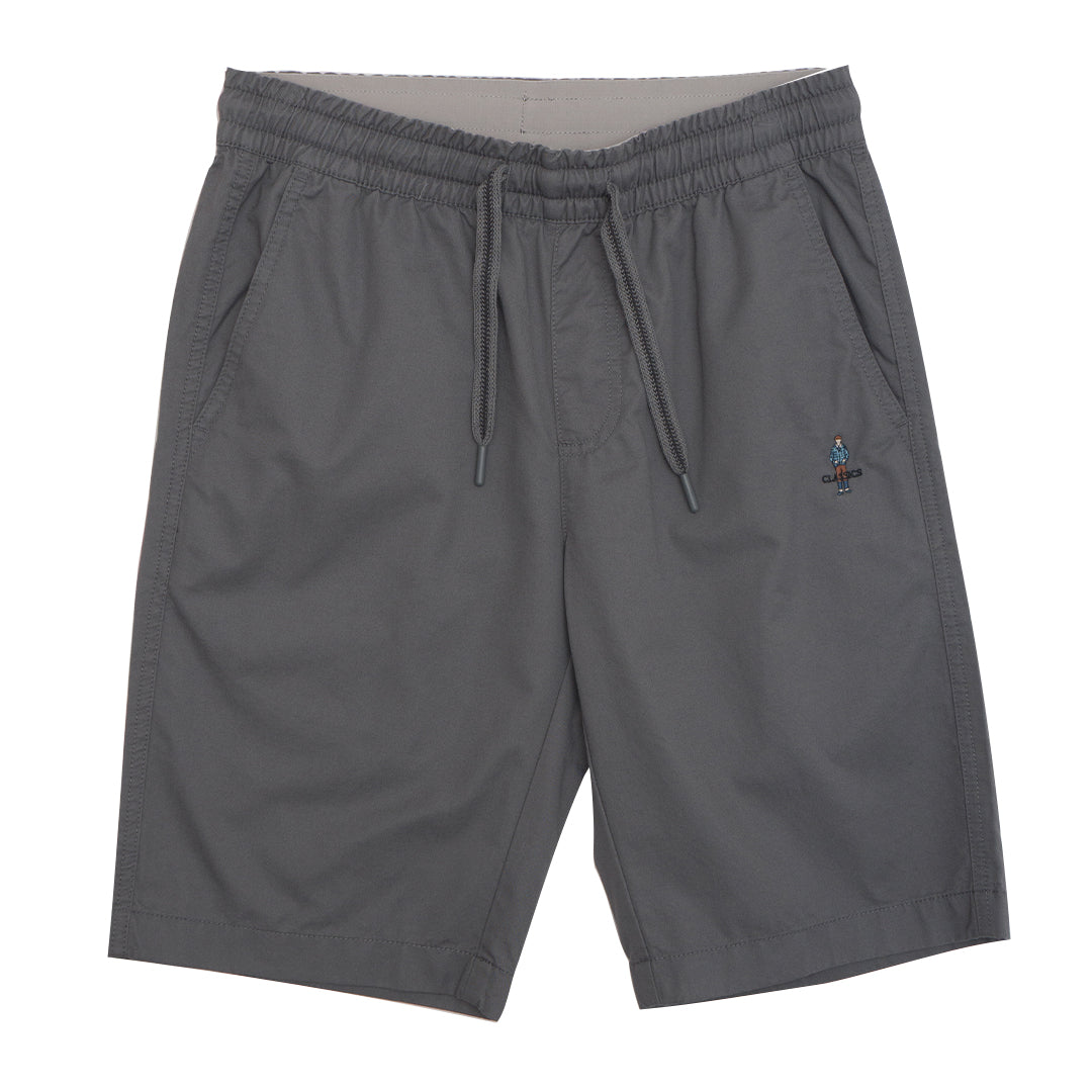 GIORDANO Men's Classic Man  Cotton Twill Mid Rise Slim Tapered Fit Bermuda Shorts (01105205)