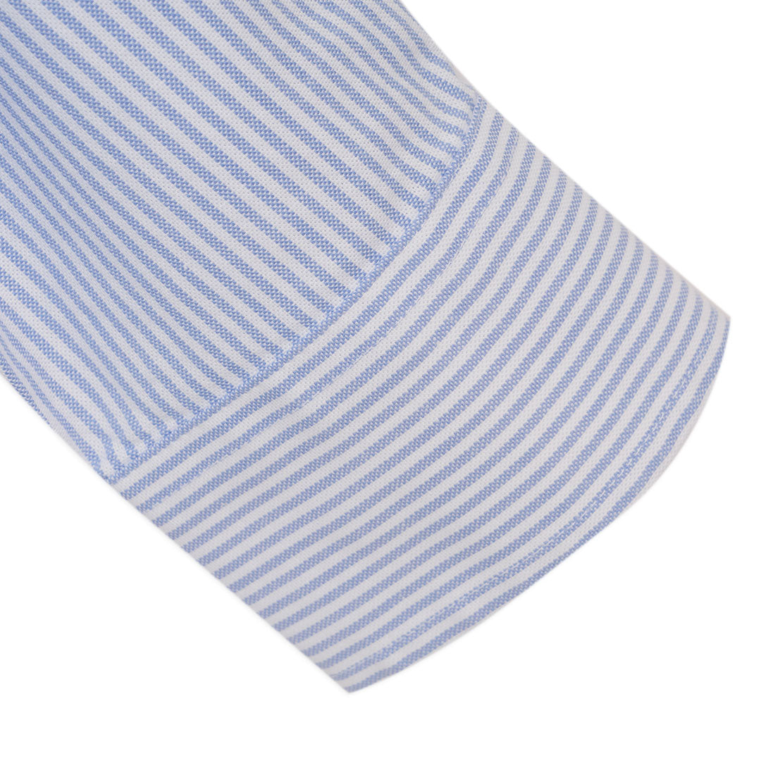GIORDANO Men's Oxford Long Sleeves Embroidery Garment Wash Shirt (01046083)