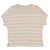 GIORDANO Women's Cotton Polyester Crew Neck Loose Fit Stripe Tee (05325269)