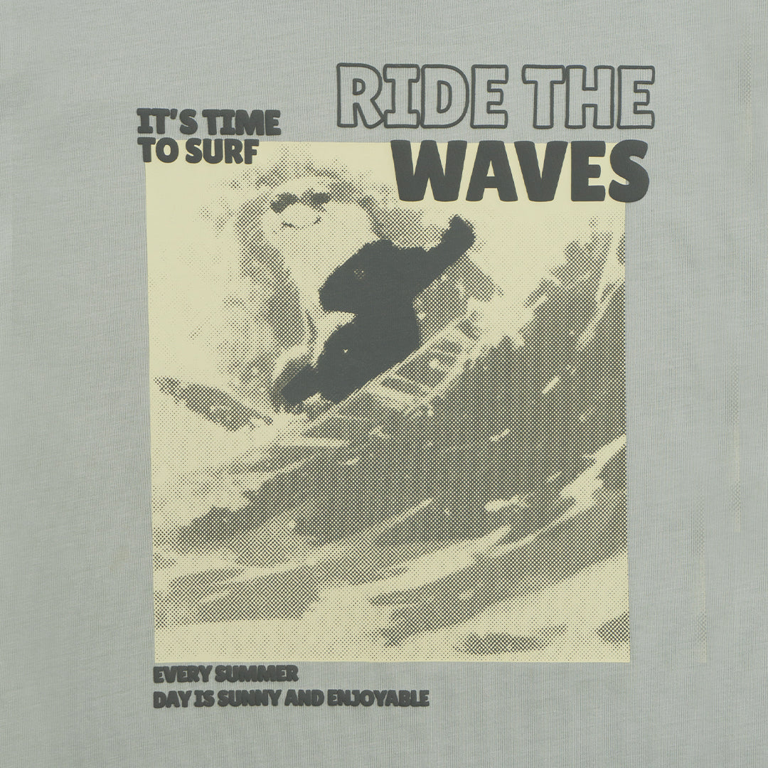 GIORDANO Junior Cotton Jersey Crew Neck Printed Tee (03095204)