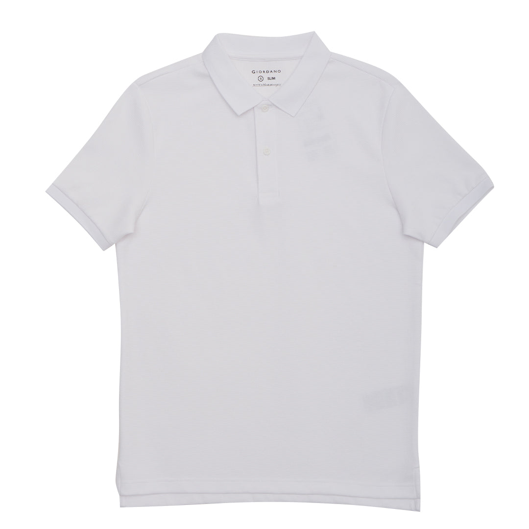 GIORDANO Men's Stretch Waffle Polo (01015253)