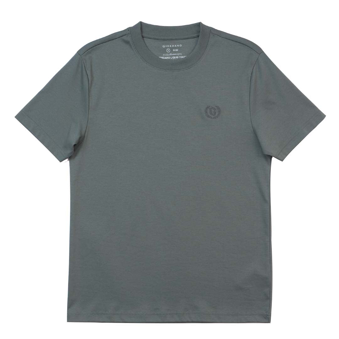 GIORDANO Men's Liquid Touch Crew Neck Tee (01025802)