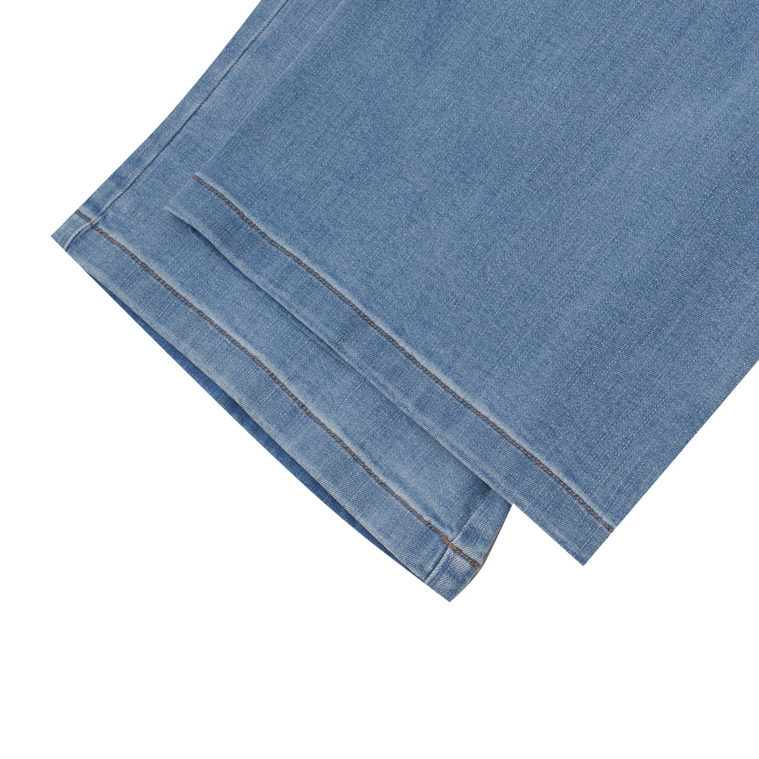 GIORDANO Women's Denim High Waist Wide Leg Pocket Jeans (05415034)