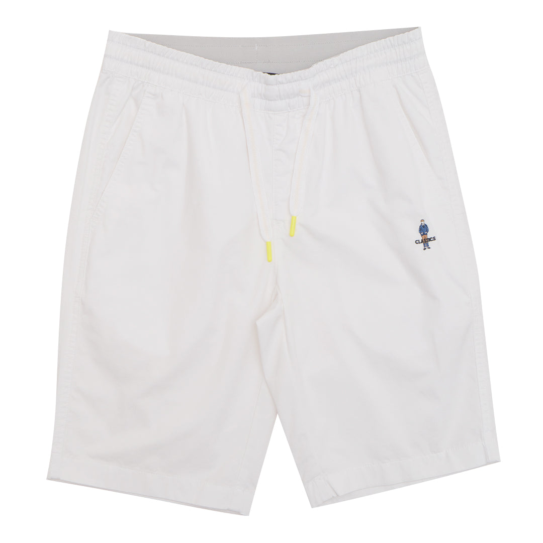 GIORDANO Men's Classic Man  Cotton Twill Mid Rise Slim Tapered Fit Bermuda Shorts (01105205)