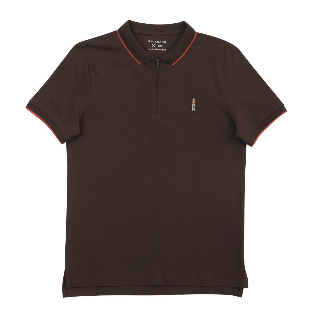 GIORDANO Men's Classic Man Sweatmark-Free Polo (01015316)
