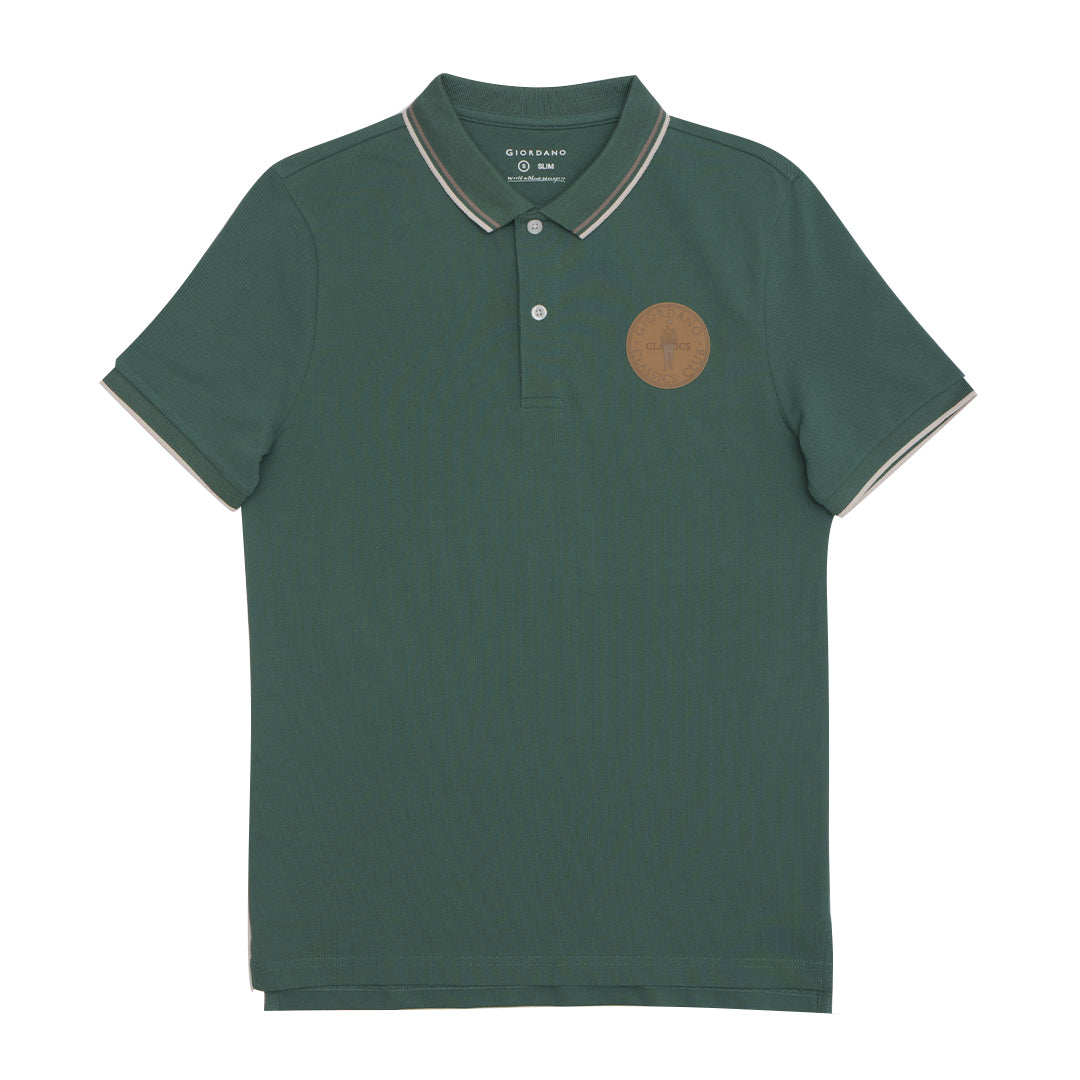 GIORDANO Men's Classic Man Bold Polo (01014232)