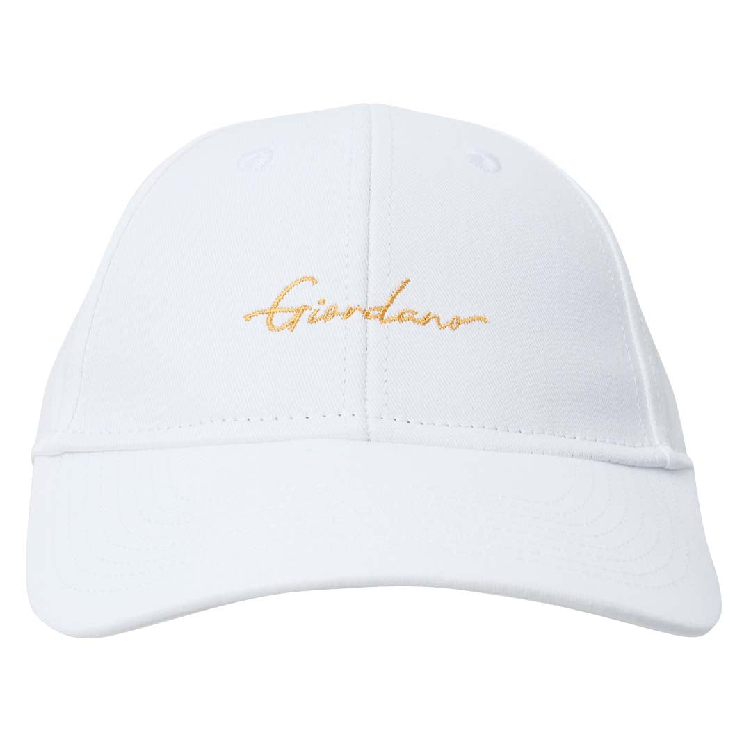 GIORDANO Men's Signature Logo Embroidery Cap (01206005)
