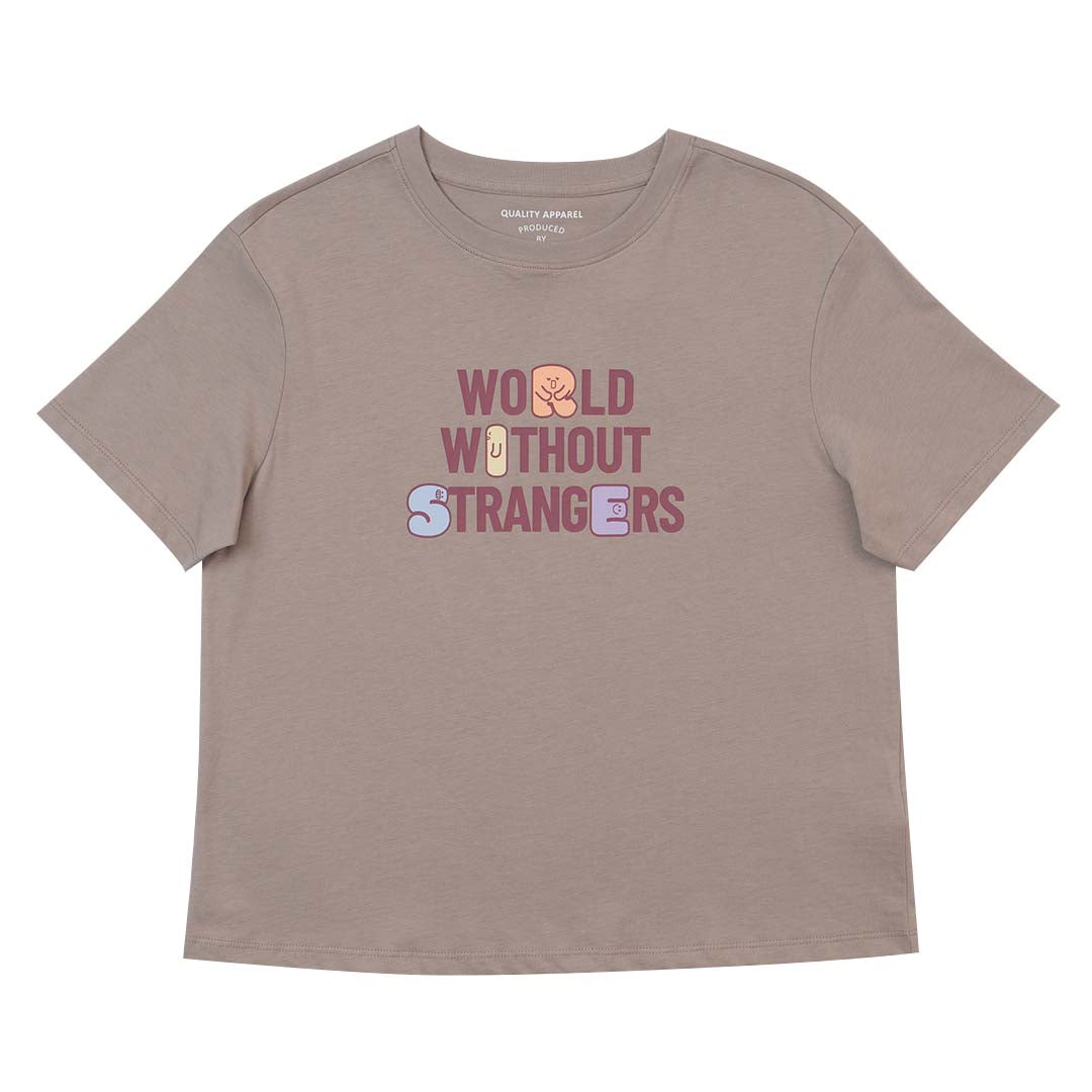 GIORDANO Women's WWS Boyfriend Fit Printed Tee (05395314)