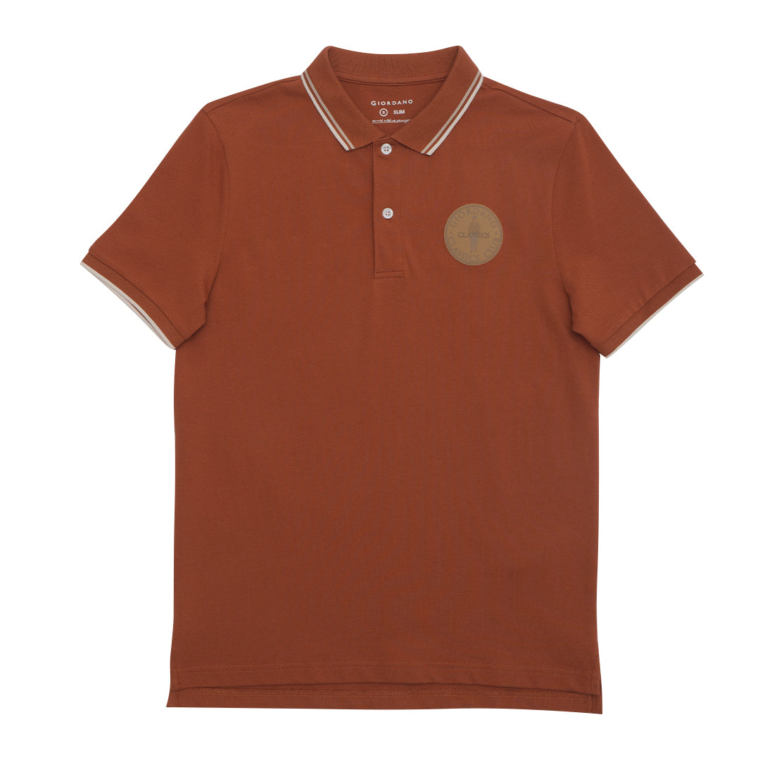 GIORDANO Men's Classic Man Bold Polo (01014232)