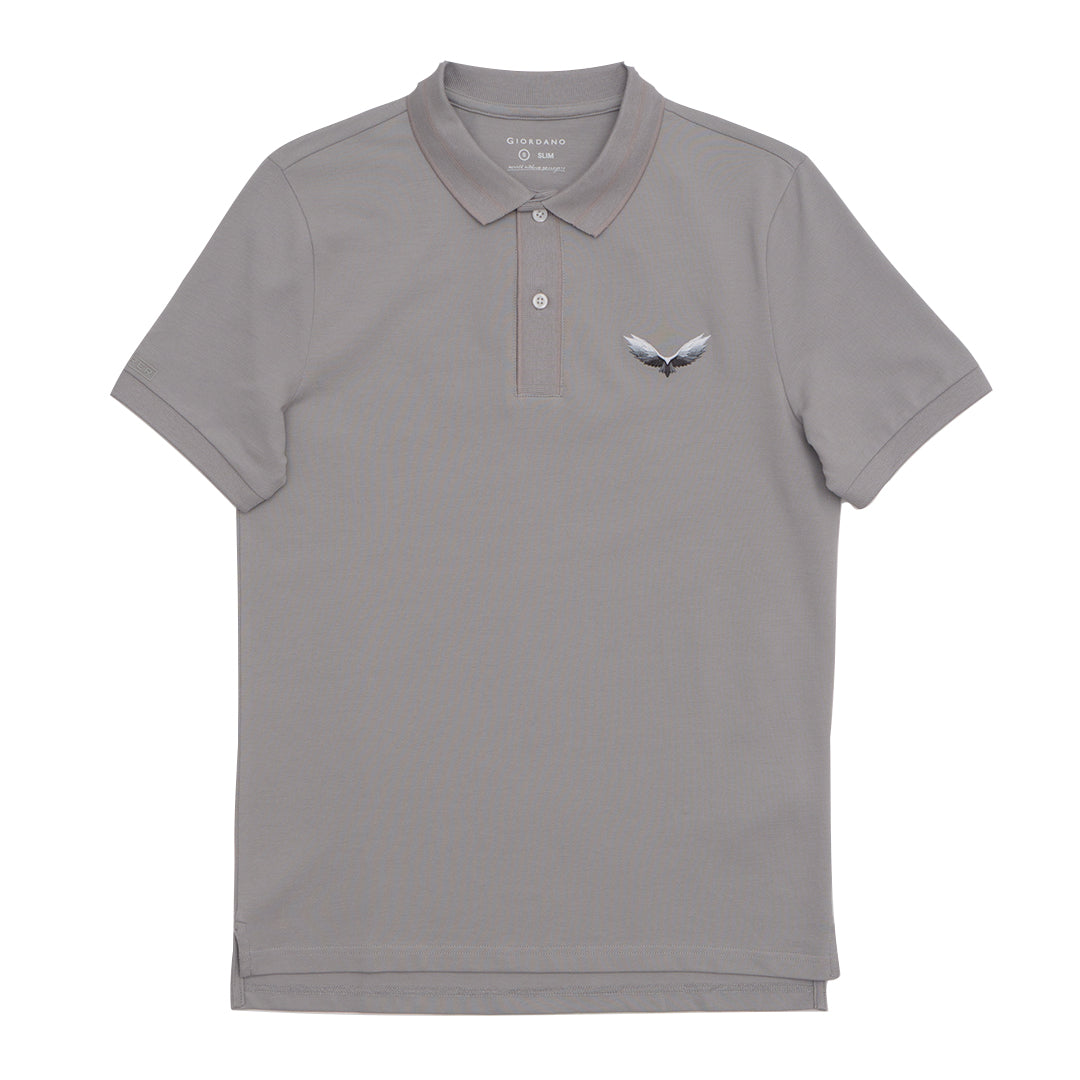 GIORDANO Men's Cotton Lycra Bold Polo (01015232)
