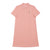 GIORDANO Women's Frog Polo Sweat Mark Free Dress in Rose Tan