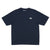 Dark blue short-sleeved t-shirt