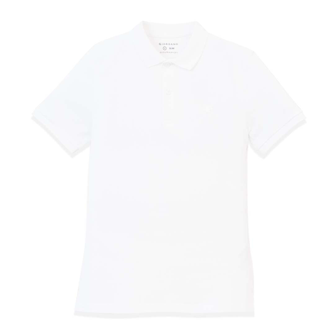 GIORDANO Men's Frog Slim Fit Polo (01016266)