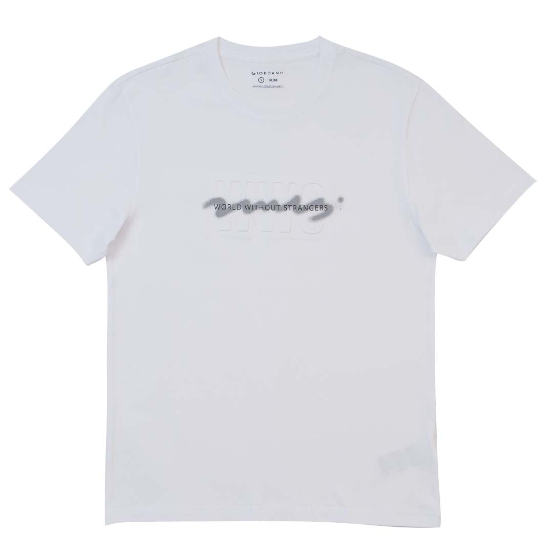 GIORDANO Men's WWS Printed Tee (01095318)