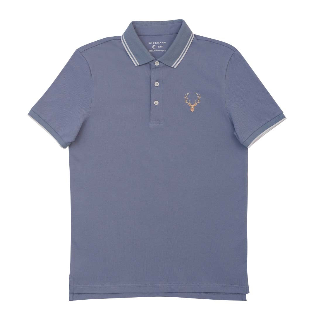 GIORDANO Men's Deer Head Polo (01015362)
