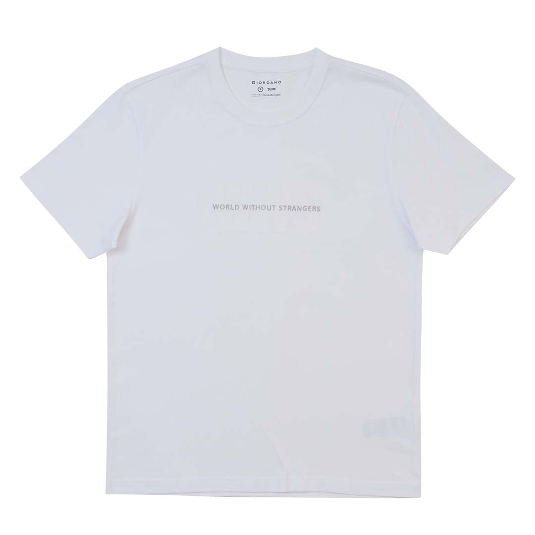 GIORDANO Men's WWS Printed Tee (01095318)