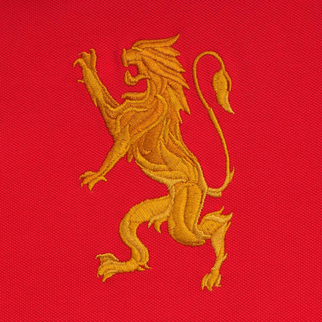 GIORDANO Men's 3D Lion Slim Fit Polo (01016225)