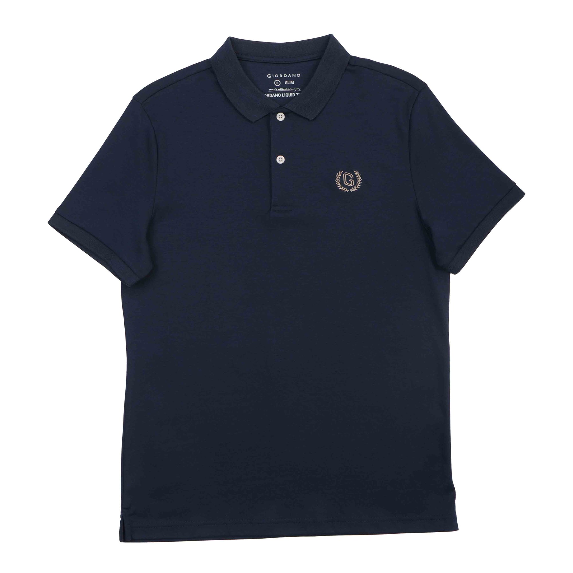 GIORDANO Men's Liquid Touch Slim Fit Polo (01015291)