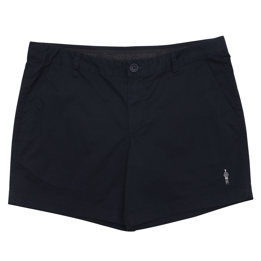 GIORDANO Women's Classic Man Cotton Spandex Mid Rise Slim Fit Bermuda Shorts (05405242)