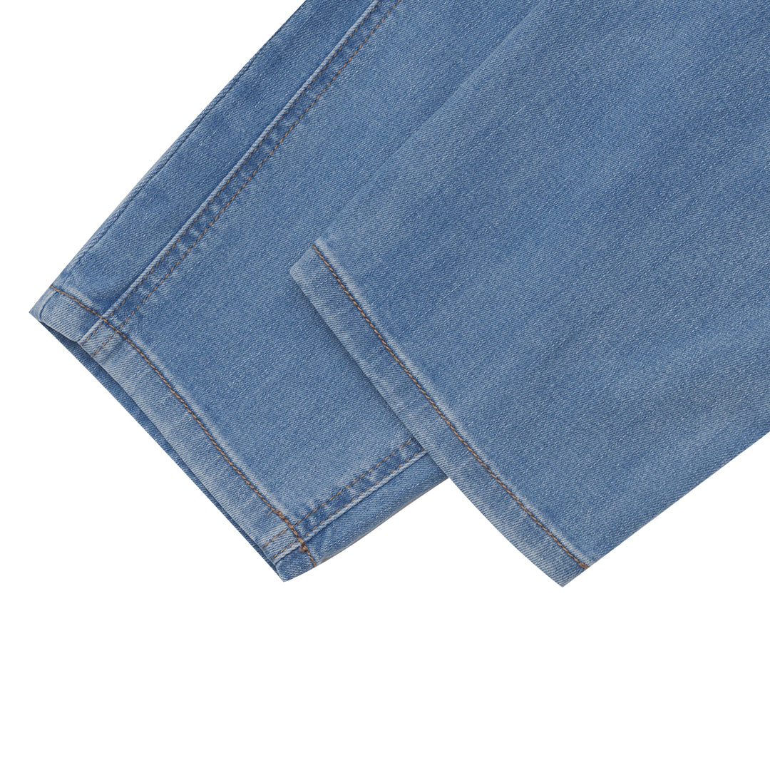 GIORDANO Women's Denim High Waist Mom Straight Fit Pocket Jeans (05415024)