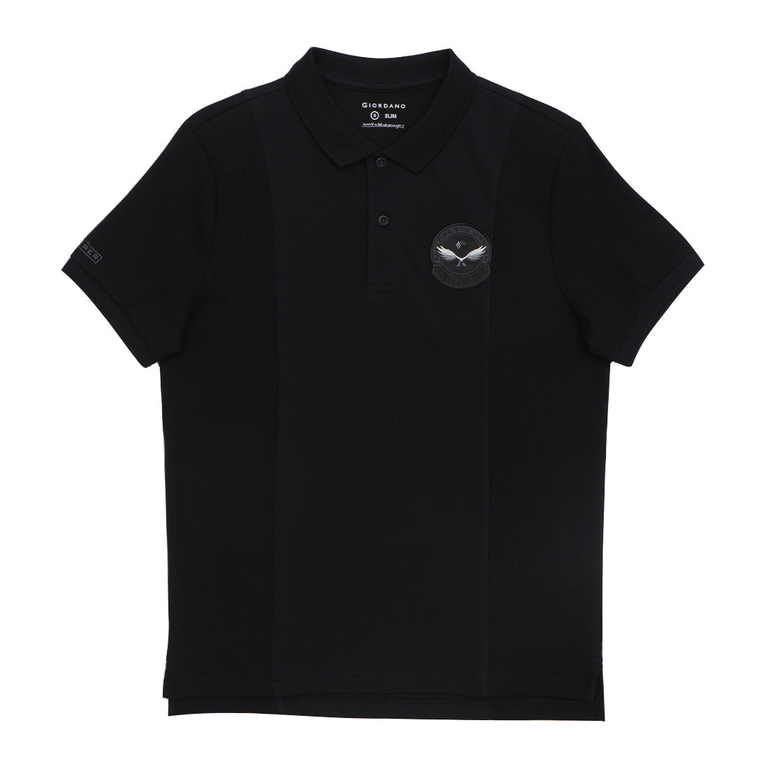 GIORDANO Men's Cotton Lycra Bold Polo (01015232)