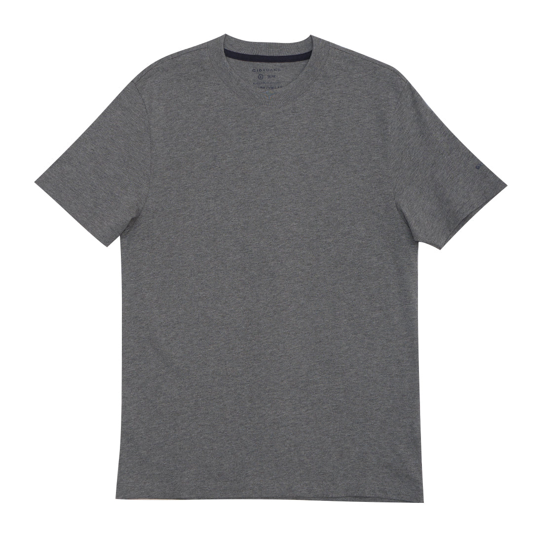 Giordano Men's Cotton Jersey Crew Neck Tee (01025750)
