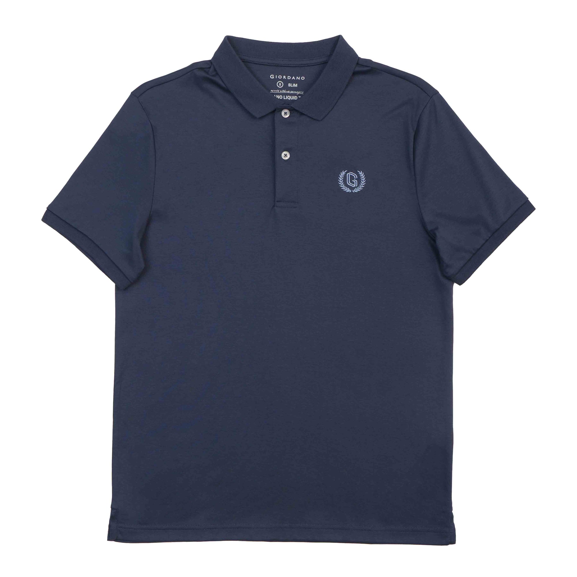 GIORDANO Men's Liquid Touch Slim Fit Polo (01015291)