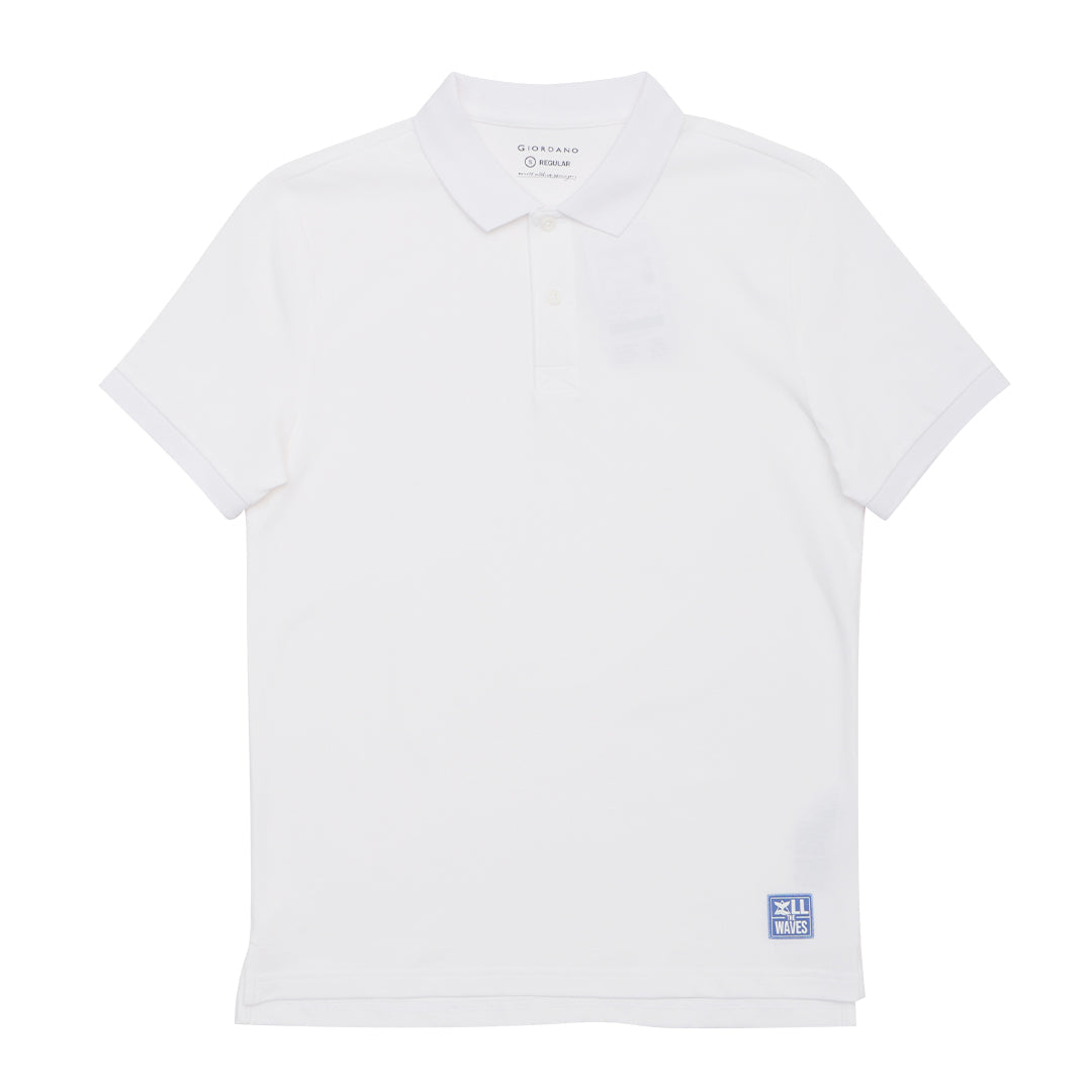 GIORDANO Men's Cotton Lycra Bold Polo (01015242)