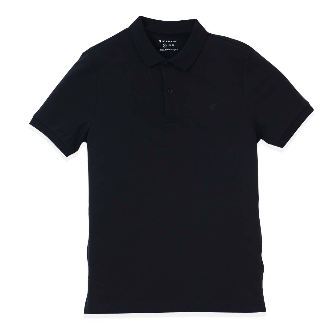 GIORDANO Men's Frog Slim Fit Polo (01016266)