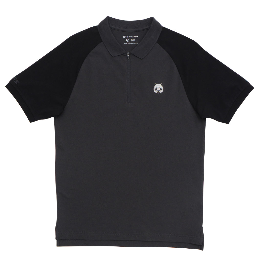 GIORDANO Men's Cotton Lycra Bold Polo (01015232)