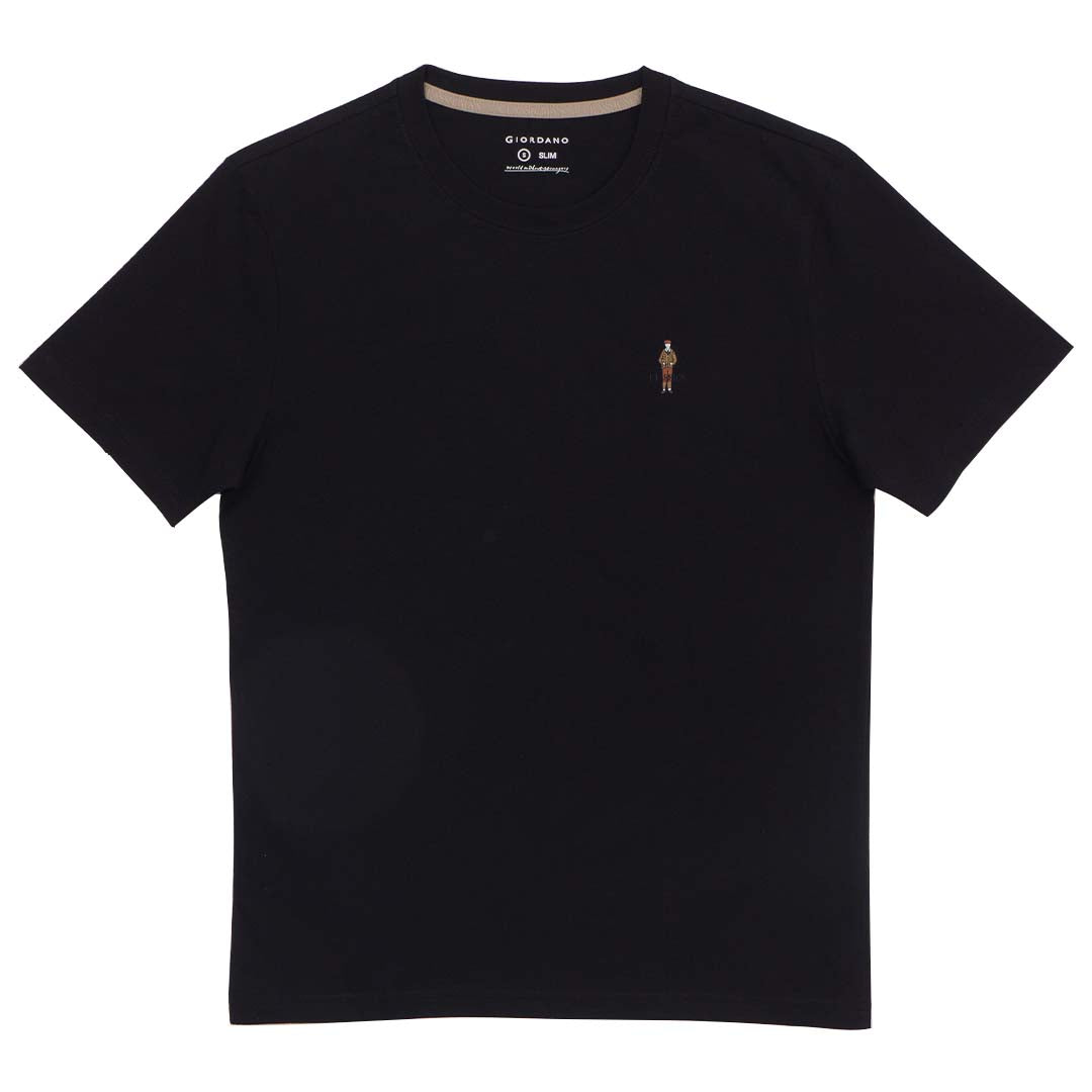 GIORDANO Men's Classic Man Crew Neck Tee (01025629)