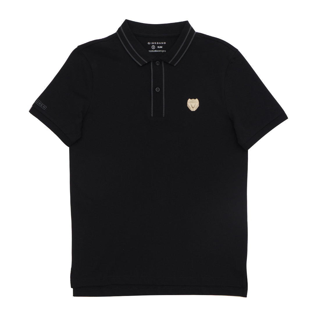 GIORDANO Men's Cotton Lycra Bold Polo (01015232)