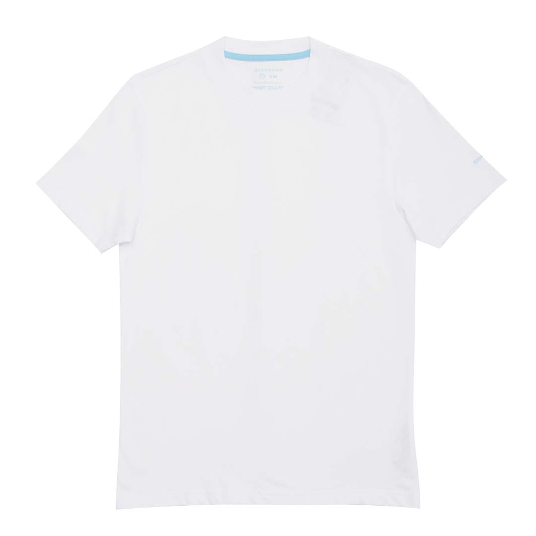 Giordano Men's Cotton Jersey Crew Neck Tee (01025750)