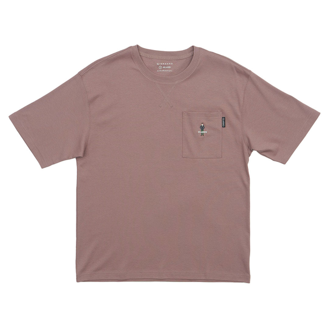GIORDANO Men's Classics Club Sorona Pocket Tee (01025244)